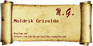 Moldrik Grizelda névjegykártya